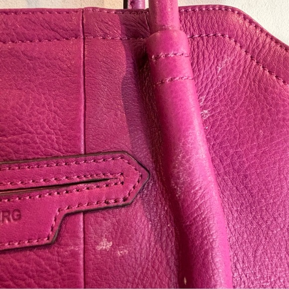 AIMEE KESTENBERG Leather Multiple Pockets Shoulder Bag Handbag Satchel - Picture 12 of 15